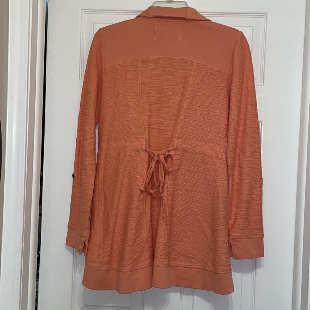 Anthropologie Saturday Sunday Coral Quinn Full Zip Jacket - Picture 9 of 11